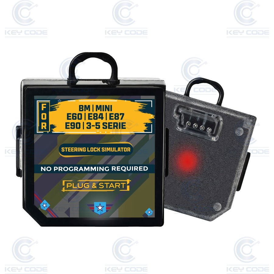 EMULADOR DE BLOQUEO DE DIRECCION DE BMW MINI COOPER SERIE 3 Y 5,  E60 - E84 - E87 - E90  ELV ESL (NO REQUIERE PROGRAMACION)