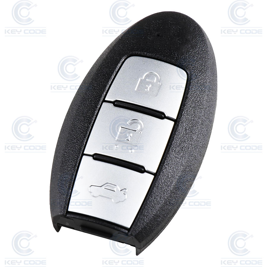 COMANDO INTELIGENTE INFINITI DE 3 BOTÕES PARA Q50 (+2010)(285E34GR7C) HITAG AES PCF7953M 433 MHZ FSK - ORIGINAL