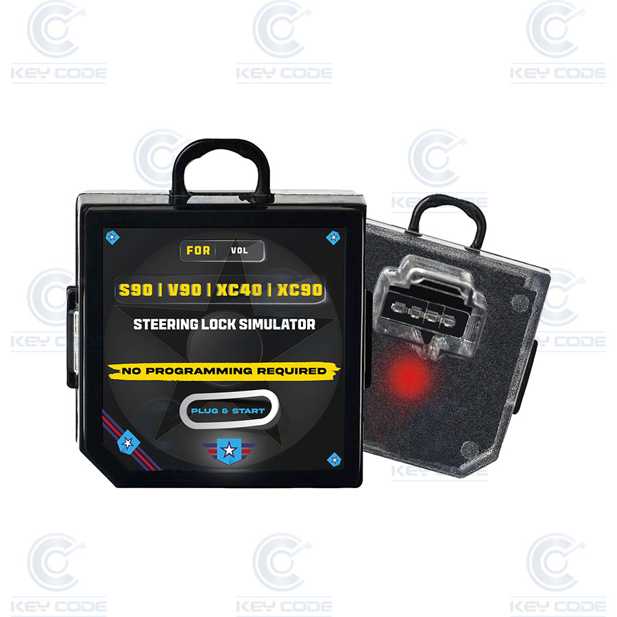 VOLVO S90, V90, XC90, XC40 ESL ELV SCL STEERING LOCK EMULATOR