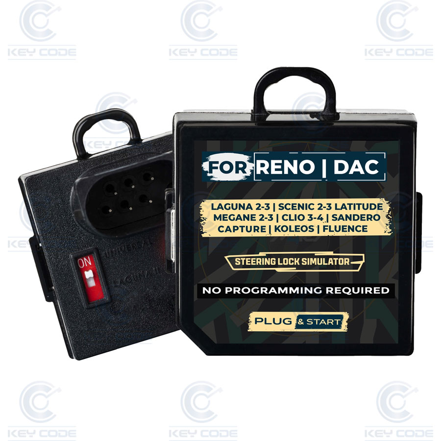RENAULT, DACIA UNIVERSAL STEERING LOCK EMULATOR