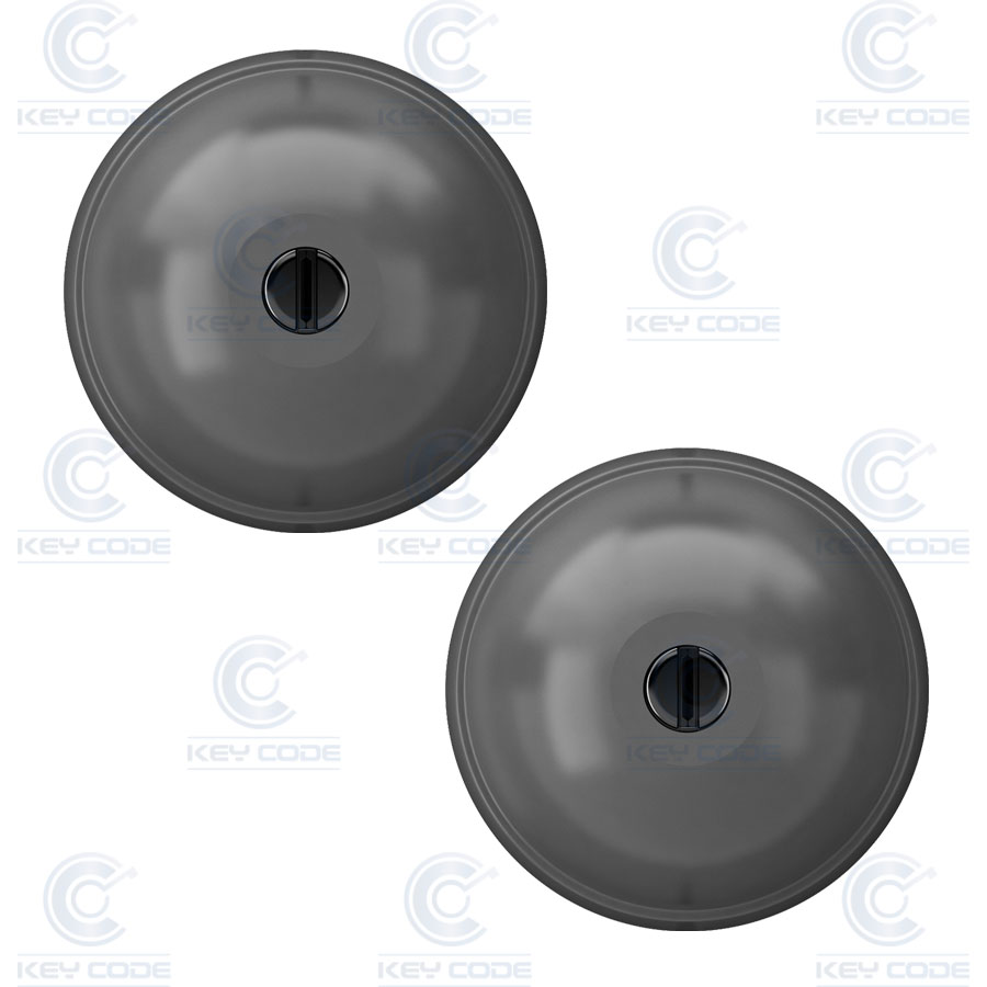 CONJUNTO DE 2 CERRADURAS DE PUERTA UFO 3 COMFORT (8090CT23GM) Ø 96 x h 50 mm