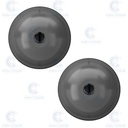 CONJUNTO DE 2 FECHADURAS UFO 3 COMFORT PARA PORTAS (8090CT23GM) Ø 96 X H 50 MM