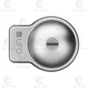 CERRADURA DE PUERTA UFO + PARA PUERTA TRASERA O BATIENTE (8086H3122B) h 88 x d 55 x l 112 mm