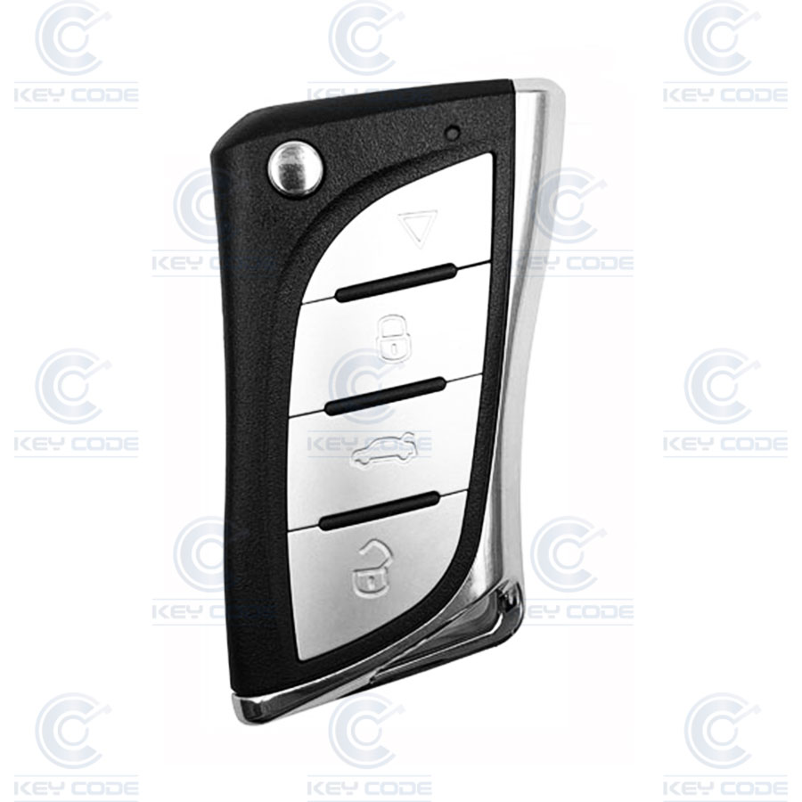 MANDO KEYDIY UNIVERSAL (B24-4) FORMATO LEXUS DE 4 BOTONES 
