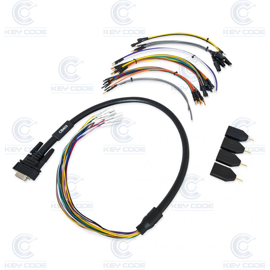 JUEGO DE CABLES AVDI CB403 DS-BOX PARA CONEXION DIRECTA EN BANCO 