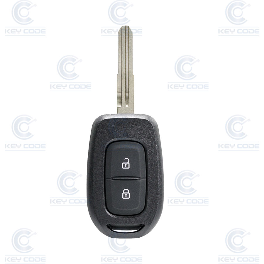 RNLT, DACIA REMOTE KEY 2 BUTTONS FOR DUSTER, LOGAN HITAG AES ID4A PCF7961M 433 MHZ FSK NSN14 