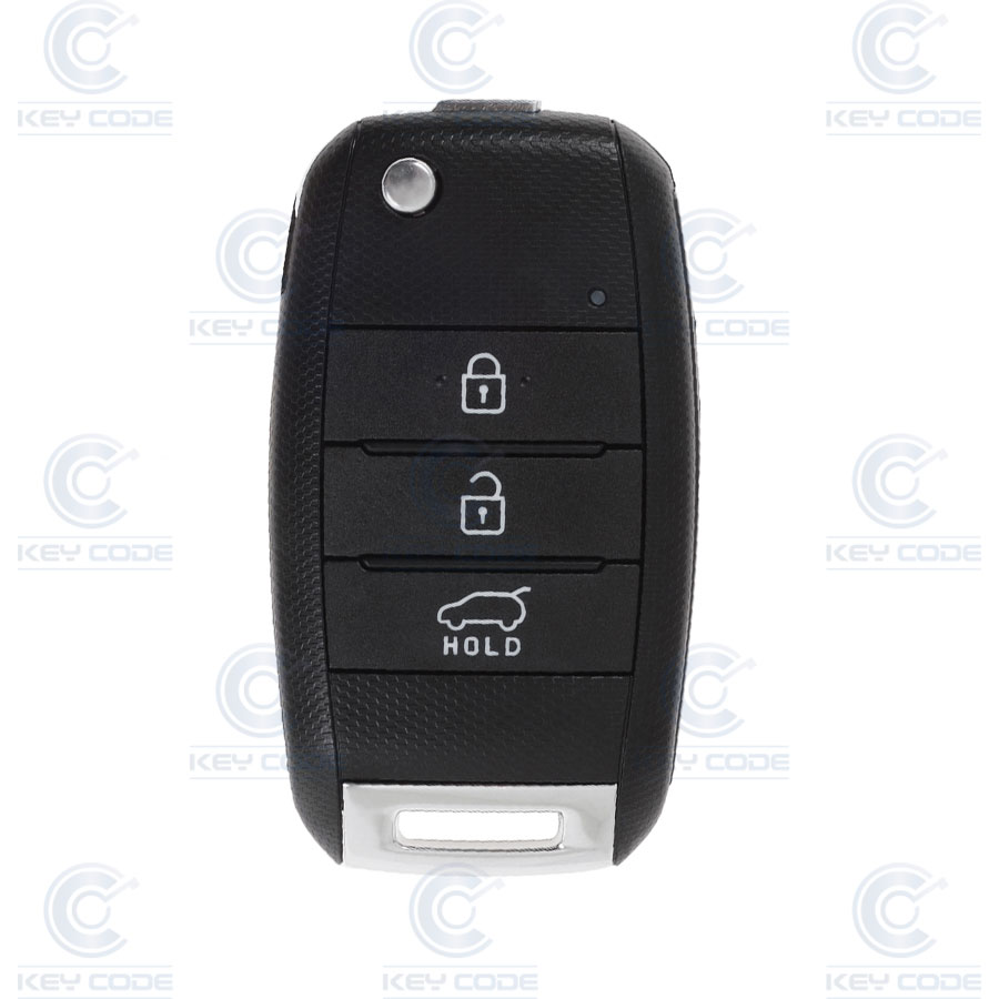 CONTROLE DOBRÁVEL 3 BOTÕES KIA PARA RIO IV, SONIC (95430H8700) 433 MHZ FSK - ORIGINAL