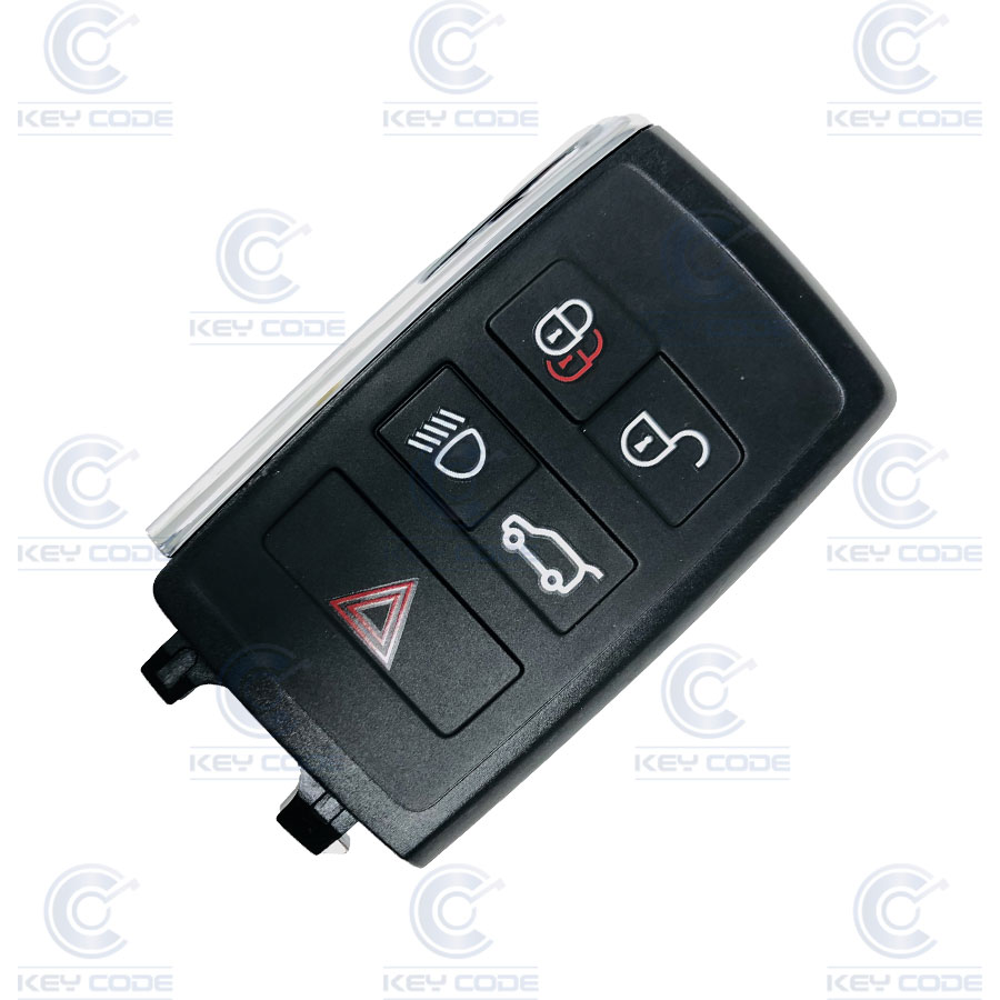 MANDO KEYLESS 5 BOTONES PARA JAGUAR E-PACE, I-PACE HITAG PRO ID49 (J9C14287, T4K8899) 433 Mhz FSK - ORIGINAL
