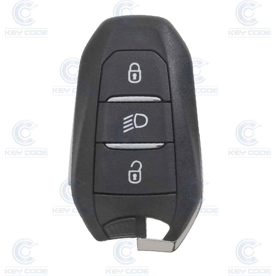 REMOTO INTELIGENTE PSA DE 3 BOTÕES PARA 208 III, 2008 III, (9842119880) 433 MHZ FSK - ORIGINAL -