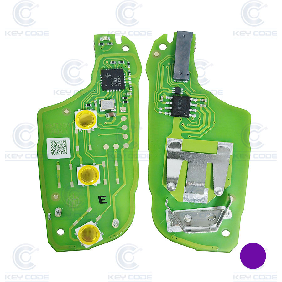 CIRCUITO ELECTRONICO XHORSE XEPG00EN DE 3 BOTONES PARA MANDOS PEUGEOT (XT27B)