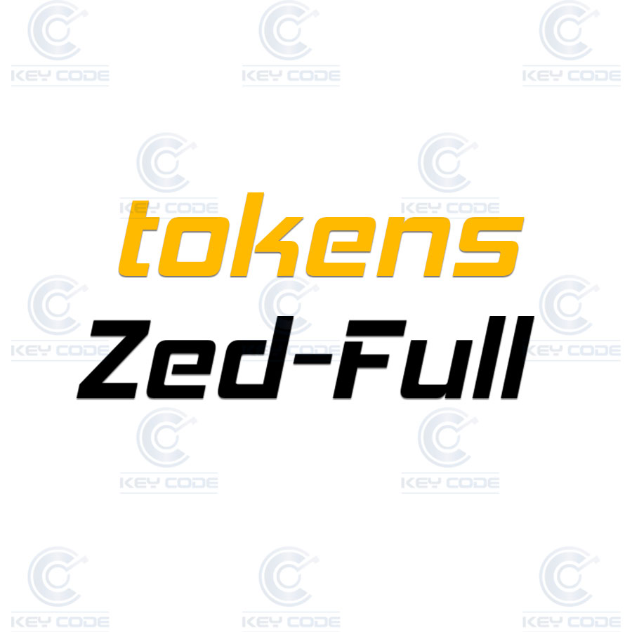 PACK 5 TOKENS PARA PROGRAMAR MQB JOHNSON CONTROL CON ZED FULL
