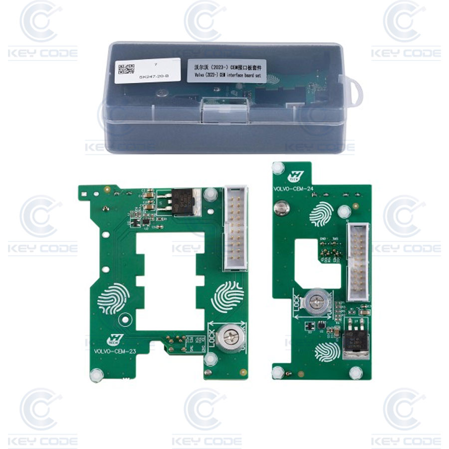 KIT D’ADAPTATEURS VOLVO CEM POUR PROGRAMMATEUR ACDP2