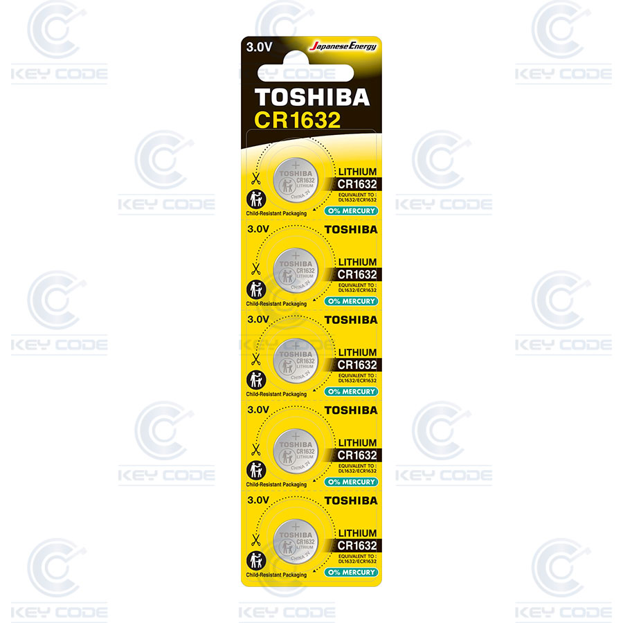 CR1632 BATTERY 3.0V (5 units)