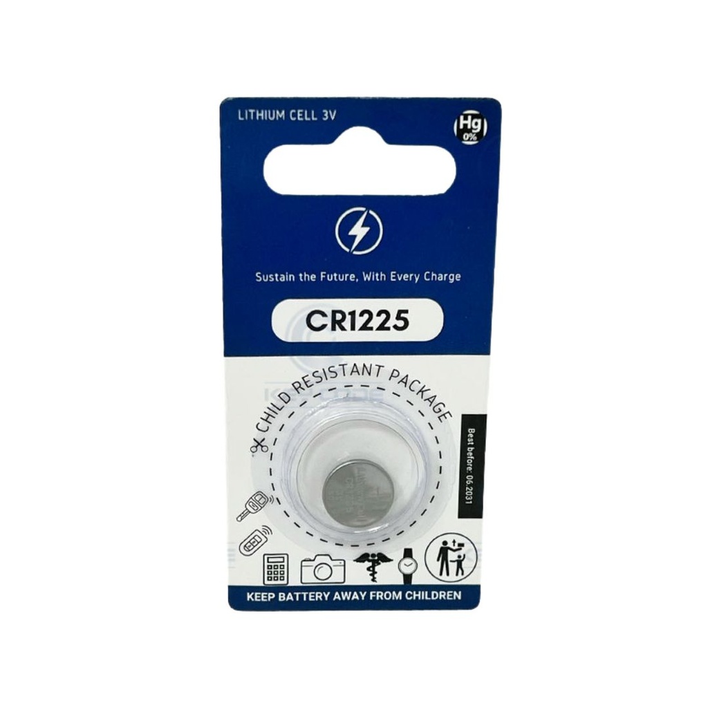 PILHA CR1225 3.0V (1 UNIDAD)