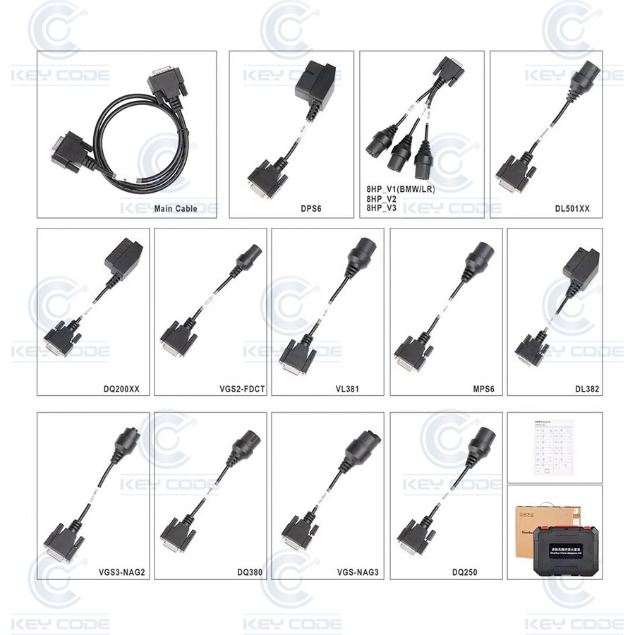 KIT DE CONECTORES PARA CLONAGEM DE TCU PARA LAUNCH