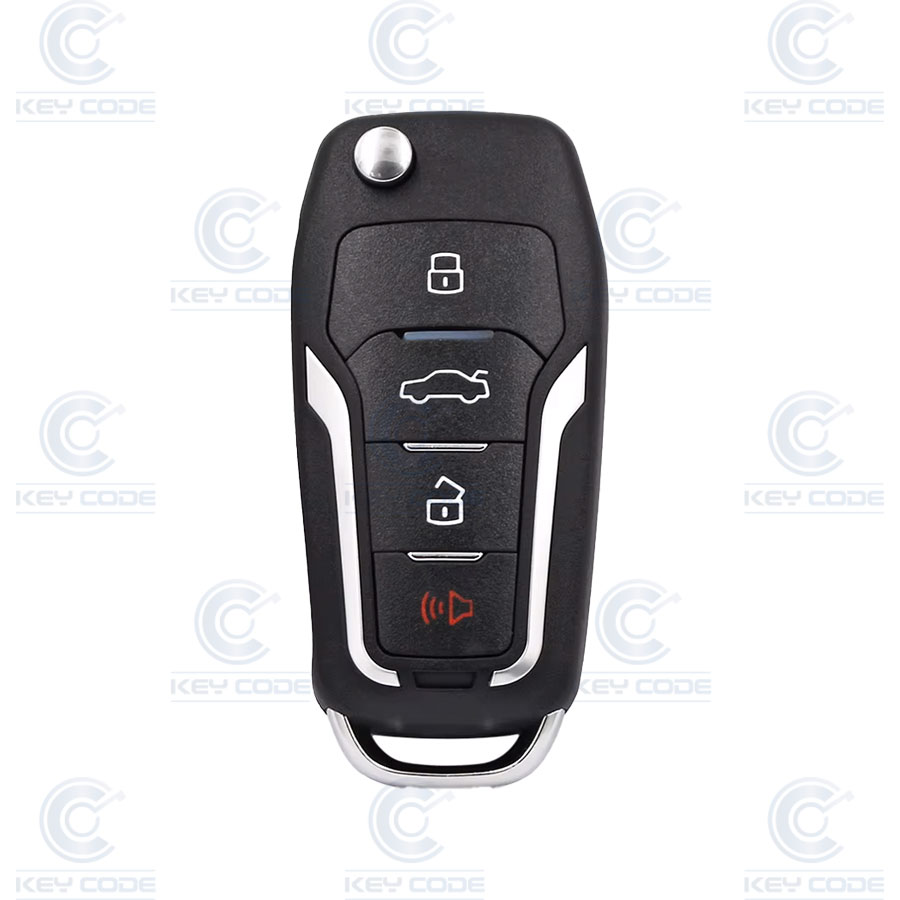 MANDO PLEGABLE UNIVERSAL FORD DE 4 BOTONES PARA LAUNCH
