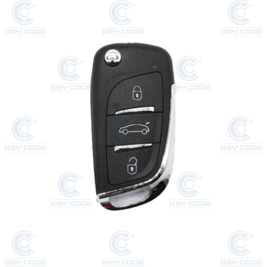 TELECOMMANDE PLIABLE UNIVERSELLE PSA AVEC 3 BOUTONS POUR LAUNCH