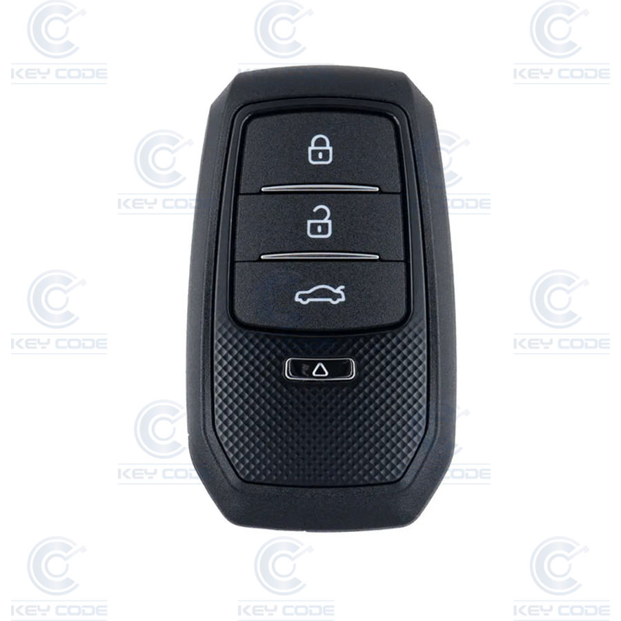 COMANDO REMOTO UNIVERSAL KEYLESS TOYOTA COM 3 BOTÕES PARA LAUNCH