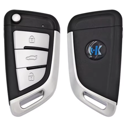 KEYDIY TELECOMMANDE TYPE BMW B29 DE 3 BOUTONS KEYDIY -  BOUTONS MÉTALLIQUES