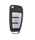 TELECOMMANDE B02 DE KEYDIY AUDI AVEC 3 BOUTONS METALLIQUES