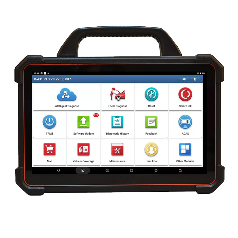 EQUIPO DE DIAGNOSTICO MULTIMARCA LAUNCH X-431 PAD VII CON CONECTOR SMARTLINK (CON 3 AÑOS DE ACTUALICACIONES)