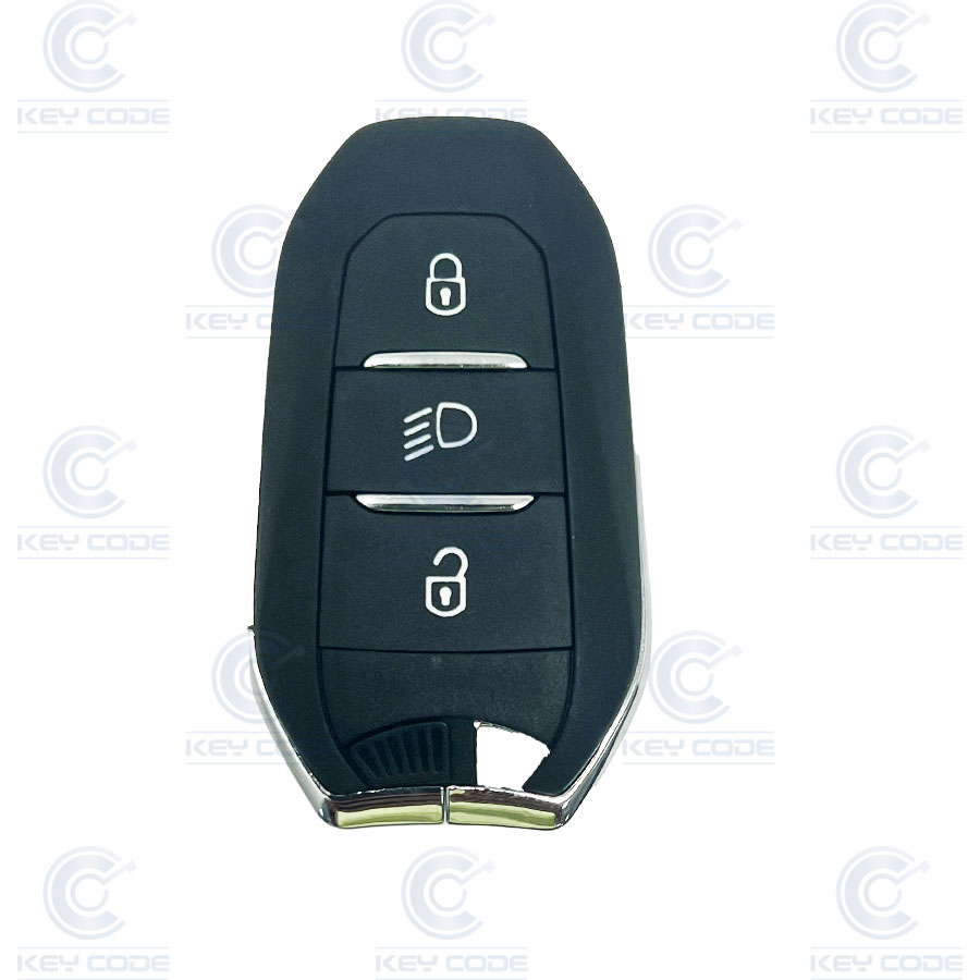 COQUE TELECOMMANDE KEYLESS PSA AVEC 3 BOUTONS VA2 (NOUVEAU FORMAT DE CIRCUIT)