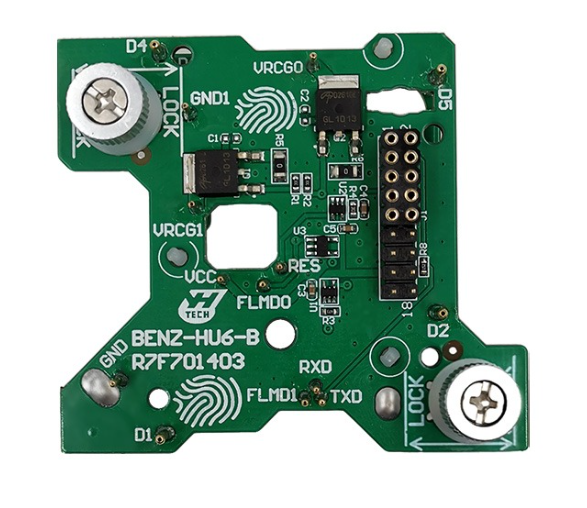 PLACA DE INTERFAZ HU6 R7F701403-B PARA MERCEDES A247, W177, CLASE A, FUNCIONA CON MODULO 37 ACDP2 