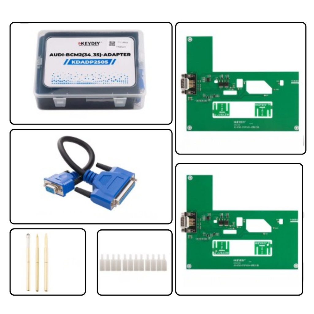 ADAPTATEUR AUDI BCM2 (34/35) POUR LA PROGRAMMATION DE CLÉS AVEC KD-X4 