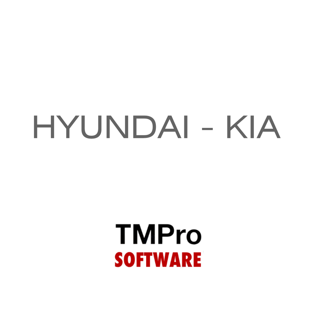 LOGICIEL TMPRO 107 HYUNDAI, KIA ENGINE ECU KEFICO, BOSCH, DELPHI