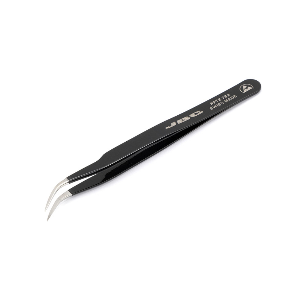 PINÇAS DE CORTE HPTE7SA COM REVESTIMENTO EPOXÍDICO ESD E LÂMINAS CORTADAS E ARREDONDADAS - JBC 