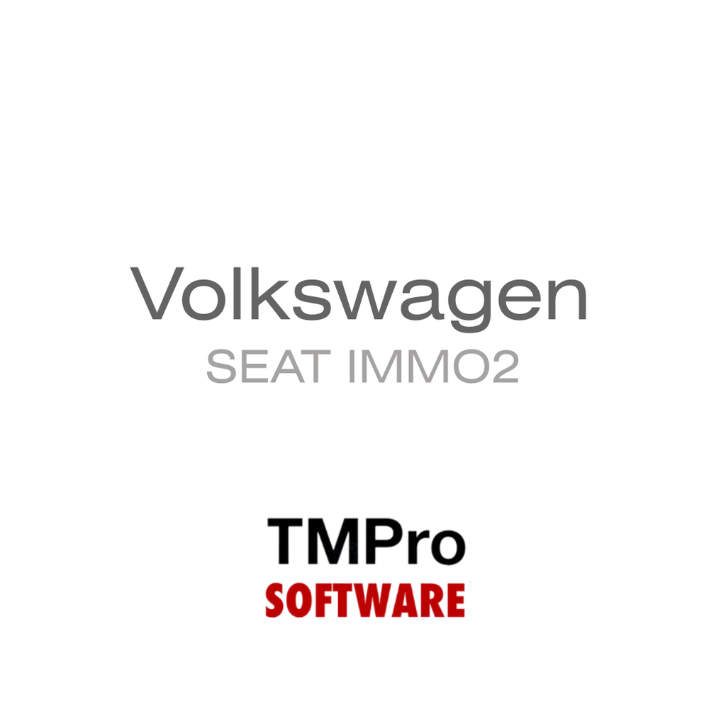 LOGICIEL TMPRO 23 VOLKSWAGEN, SEAT IMMO2 SIEMENS