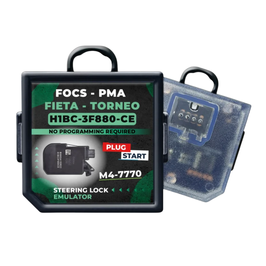 EMULADOR DE BLOQUEIO DE DIREÇÃO FORD FOCUS, PUMA, FIESTA, KUGA E TORUNEO (H1BC-3F880-CE) 