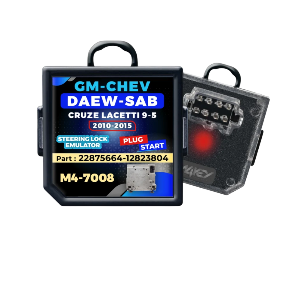 EMULADOR DE BLOQUEIO DE DIREÇÃO CHEVROLET, DAEWOO, SAAB E GMC (2010-2015)