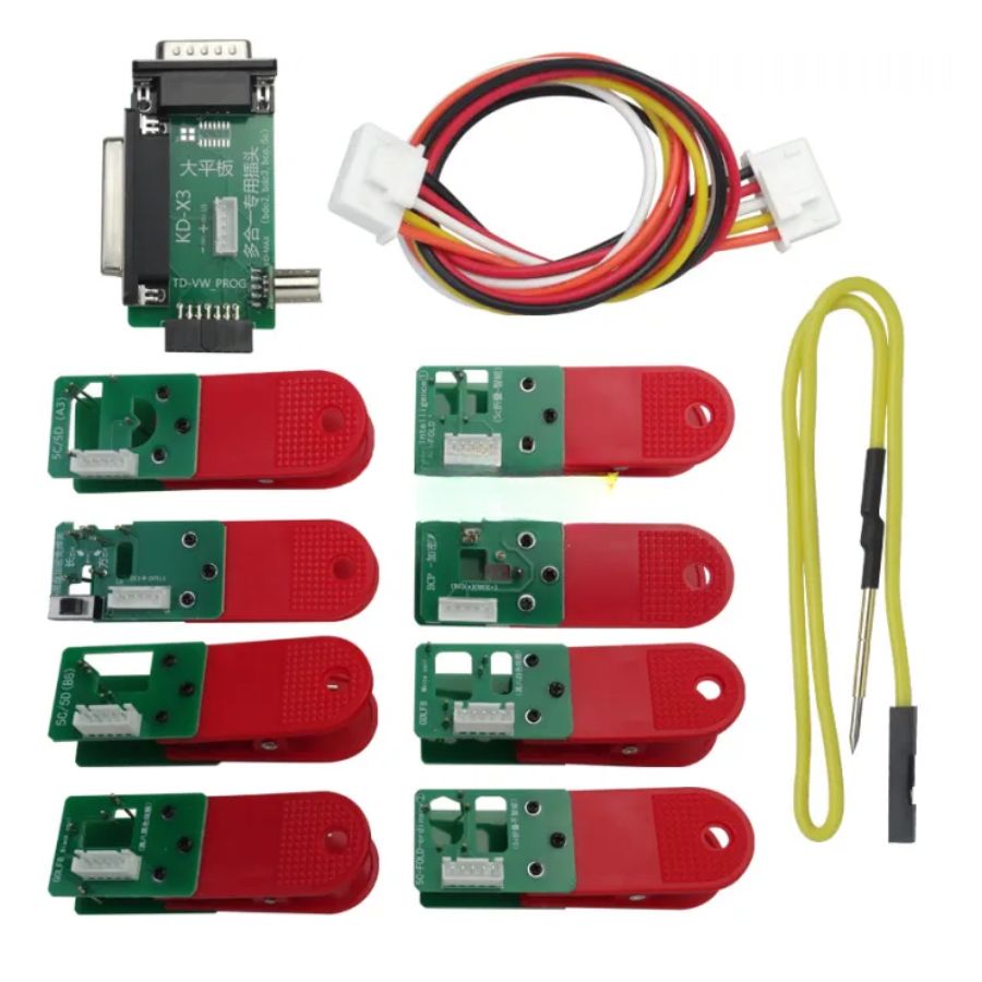 ADAPTADORES UNIVERSALES DE CLIP 8 EN 1 PARA  BMW BDC3 BCP Y VAG MQB49 5C 5D