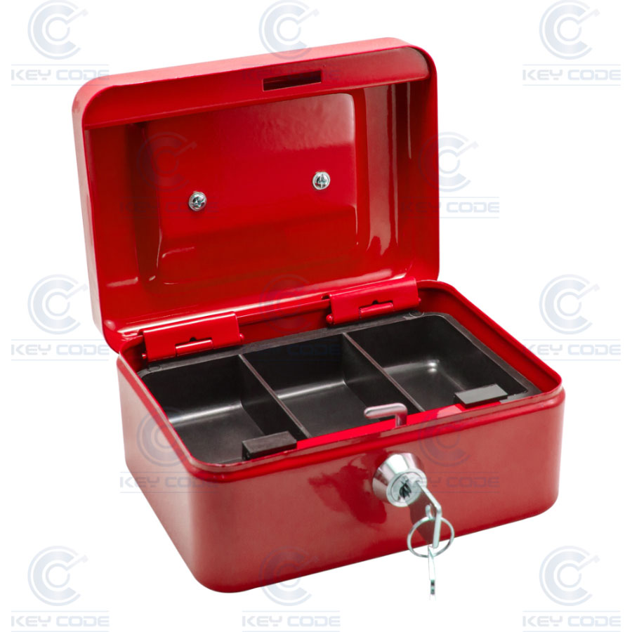 [76/1-R] PORTABLE METAL BOX 76/1 TECHNOMAX - RED