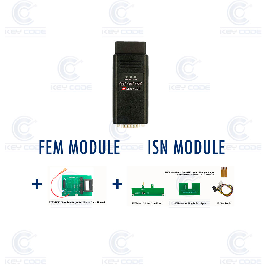 [ACDP-FEM-PACK] PROGRAMMATEUR ACDP BMW FEM/BDC (HARDWARE + FEM MODULE + ISN MODULE)