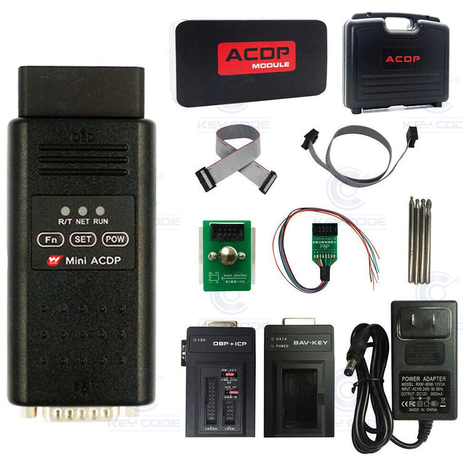 ACDP PACK SERRALHARIA (HARDWARE + MODULOS 1, 2, 3, 7, 9, 10, 12, 20, 24)