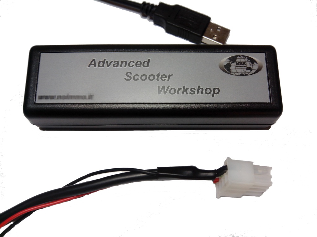LECTOR DE CENTRALITAS SCOOTER ASW