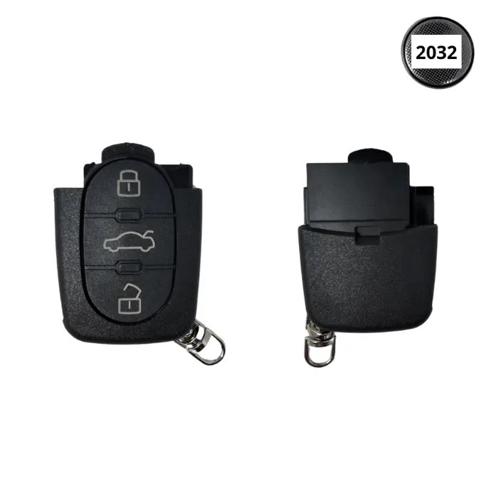 TELECOMMANDE A3/A4 3 BOUTONS "N" SANS EBAUCHE (98-03) (4D0837231A - 4D0837231N) ID48 433 Mhz ASK