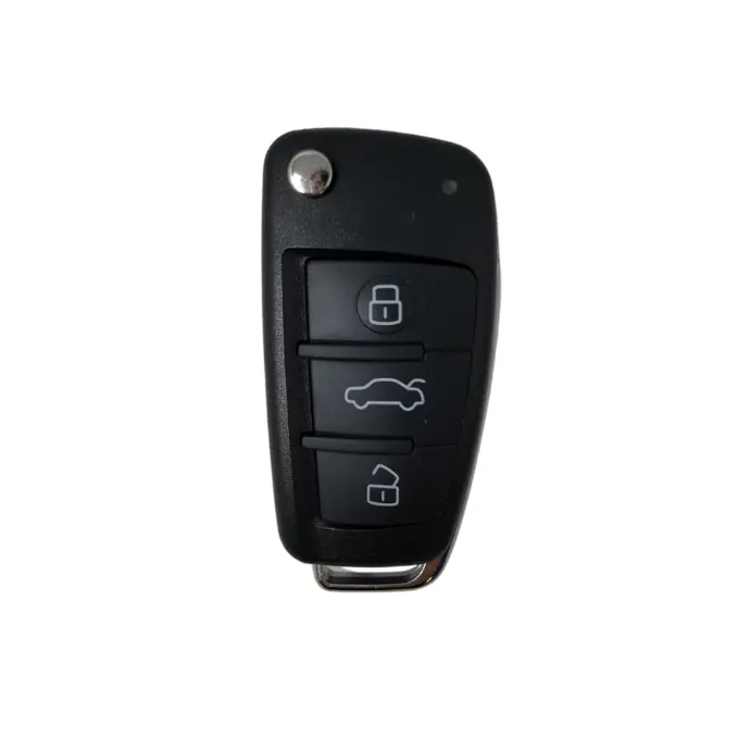 COMANDO DOBRÁVEL DE 3 BOTÕES PARA AUDI A4, RS4, SEAT EXEO 433 MHZ (8E0837220K, 8E0837220Q, 3R0837220) ID48