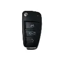 MANDO PLEGABLE AUDI PARA A4, RS4, SEAT, EXEO DE 3 BOTONES 433 MHZ (8E0837220K, 8E0837220Q, 3R0837220) ID48