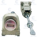 LOCK CYLINDER FOR AUDI Q7 (4L1837167-4L1837168) HU66 WITHOUT KEY - ORIGINAL - 