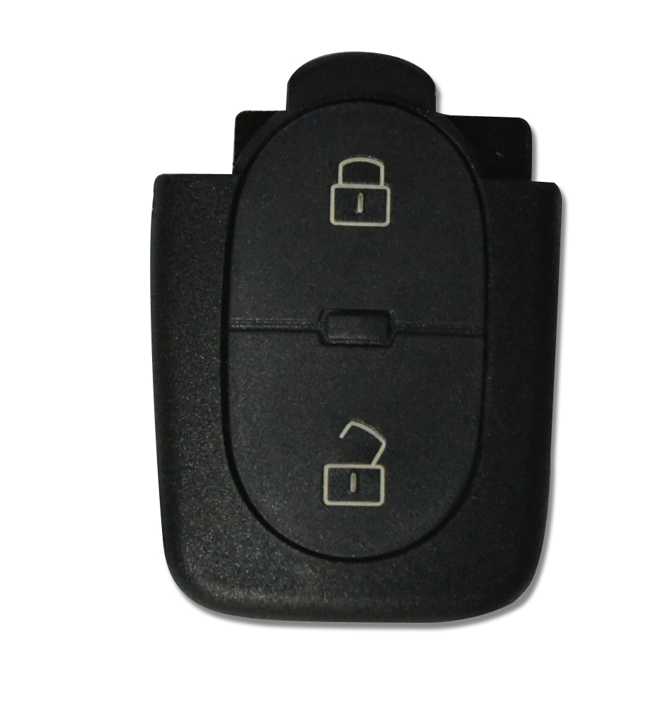 CARCASA MANDO 2 BOTONES PARA AUDI (PILA 2032)