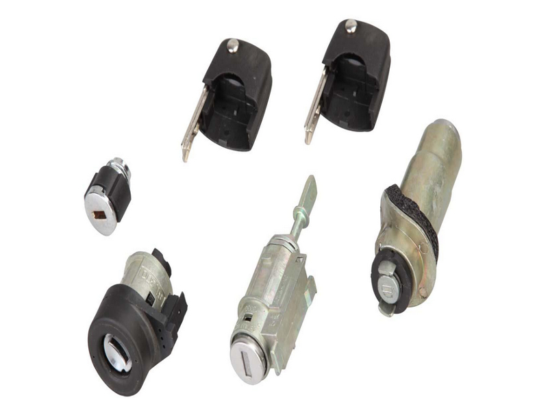 KIT SERRURES AUDI A3  (DEMARREUR + PORTE + COFFRE) HU66