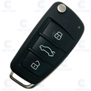 REMOTE KEY FOR A6, Q7 868 MHZ (4F0837220R INF) - ORIGINAL BY VIN