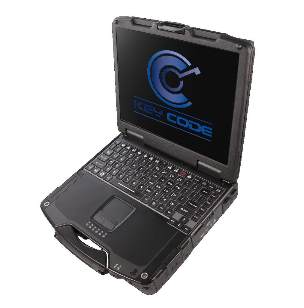 ORDENADOR PORTATIL PANASONIC BLACK COBRA ESPECIAL PARA CERRAJERIA (CON SOFTWARE ESPECIALIZADO)