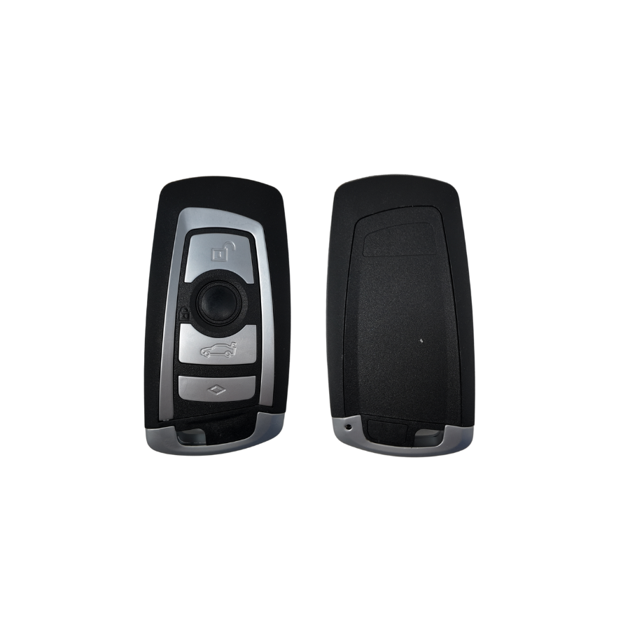 TELECOMMANDE BMW KEYLESS INTEGRALE 4 BOUTONS 868 MHz CAS4 PCF7953PTT ID49 (66128723584, 66129259717, 66128723588, 66129259721, 66125A57FD1)