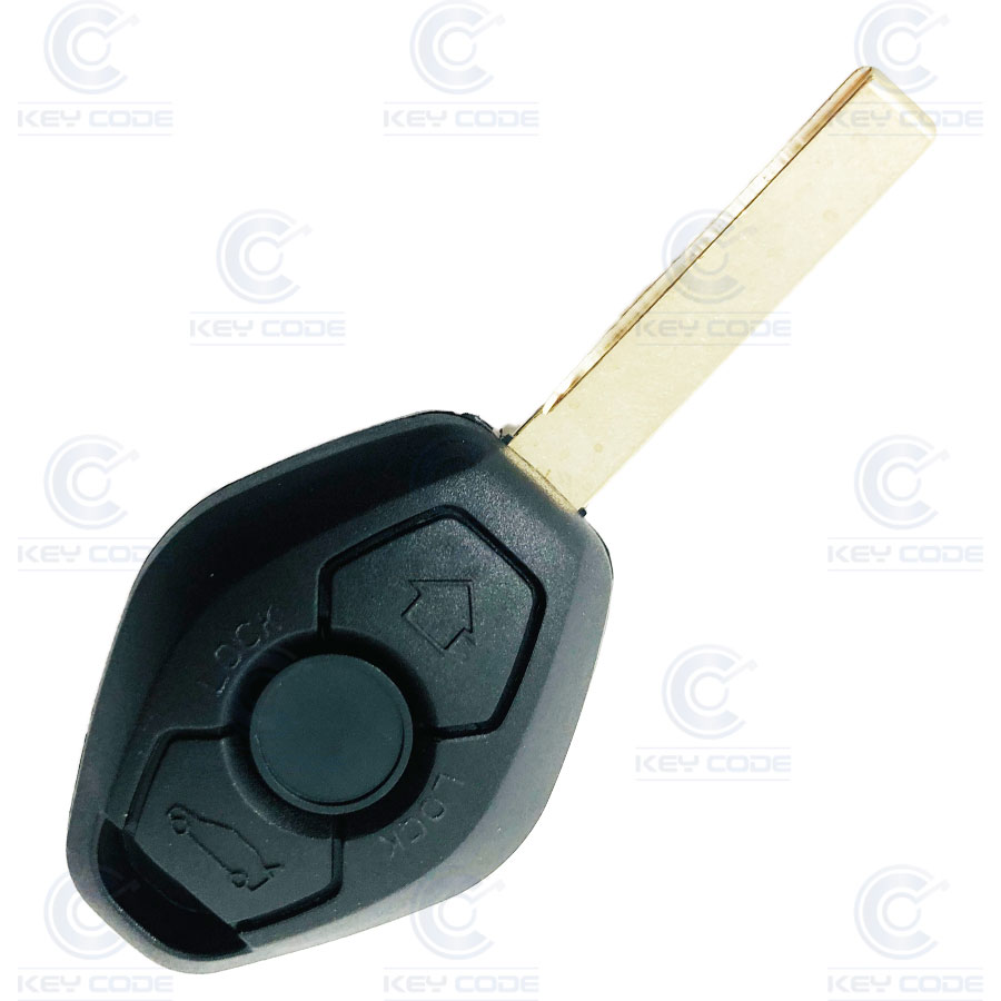 MANDO FIJO BMW CAS2 DE 3 BOTONES  PARA SERIE 3 (PCF7942-44 / HITAG 2 / 46 CHIP) HU92 433 mhz FSK