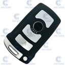 BMW SERIES 7 2 BUTTONS REMOTE WITH KEY BLADE ID46 - SMART KEY (315 Mhz FSK)