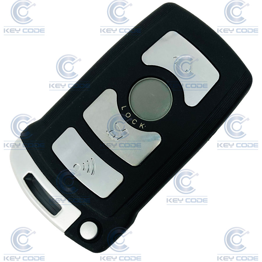 [BW105TE00-AF] BMW SERIES 7 4 BUTTONS REMOTE WITH KEY BLADE - SMART KEY PCF7942 ID46 (868 Mhz FSK) 66126959062